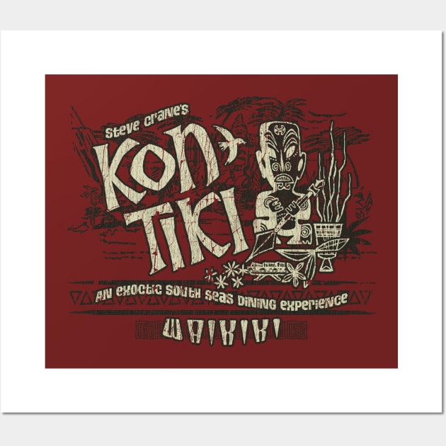 Steve Crane's Kon Tiki Waikiki Wall Art by JCD666